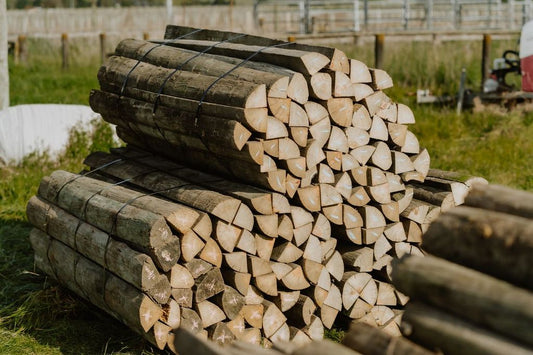 1.7m Quarter round fence posts